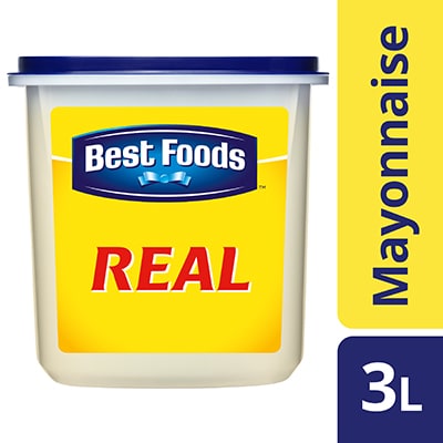 Best Foods Real Mayonnaise - 作为全球首屈一指的蛋黄酱品牌，顶好牌纯正蛋黄酱不仅味道佳，粘和性也强，深受厨师们的信赖。*