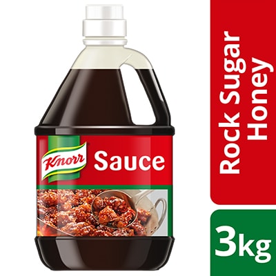 Knorr Rock Sugar Honey Sauce 3kg - Knorr Rock Sugar Honey Sauce consistently delivers superior coating with a long lasting sheen. 