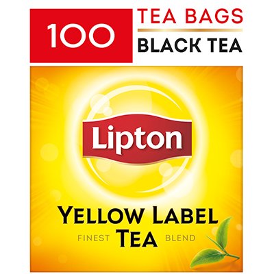 LIPTON Yellow Label Tea - Service Pack 100x2g - With a rich taste and aroma thanks to high-quality tea leaves, every sip of Lipton Yellow Label Tea is a burst of sunshine. Now available in convenient service packs.