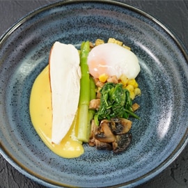 Free Range Chicken with Cheddar Mornay Sauce