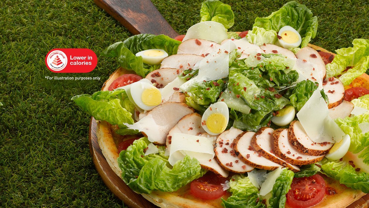 "Cae-zza" Caesar Pizza – - Recipe