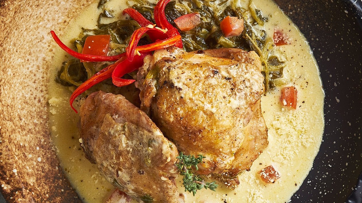 Creamy Chicken with Basmati Pilaf Rice – - Recipe Creamy Chicken with Basmati Pilaf Rice – - Recipe