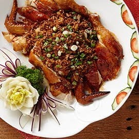 Spicy Roasted Chicken with Herbs