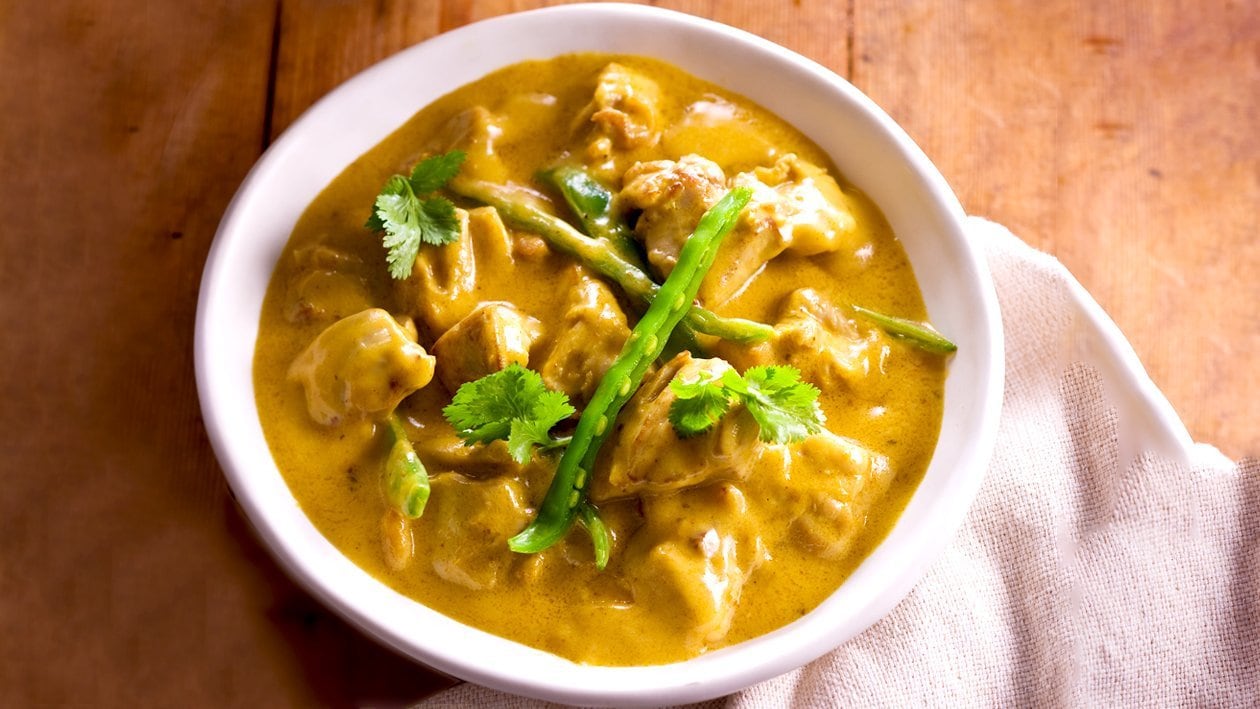 Spiced Curry Chicken with Coconut and Lemon – - Recipe