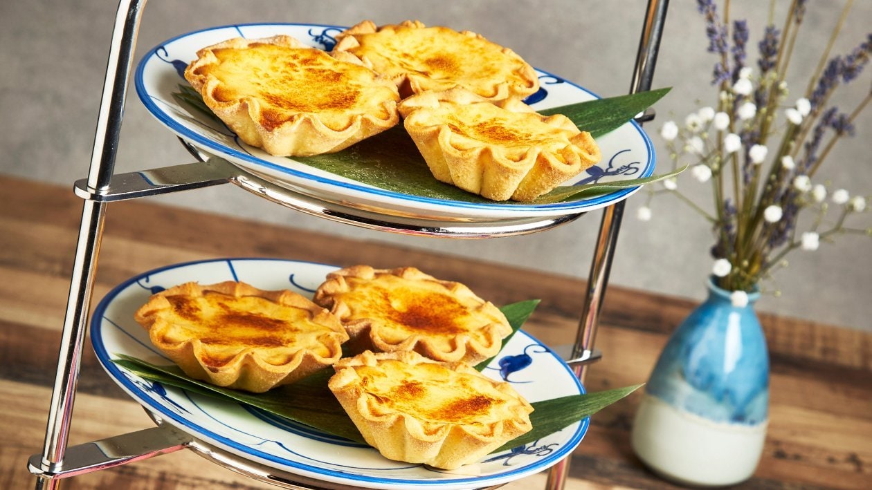 Salted Egg Portuguese Egg Tart – - Recipe