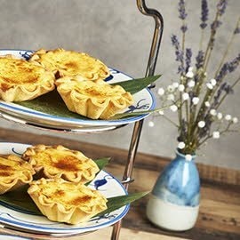 Salted Egg Portuguese Egg Tart