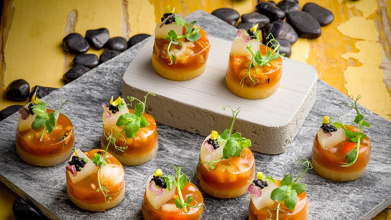 海鲜秋葵浓汤冻 Recipe Unilever Food Solutions