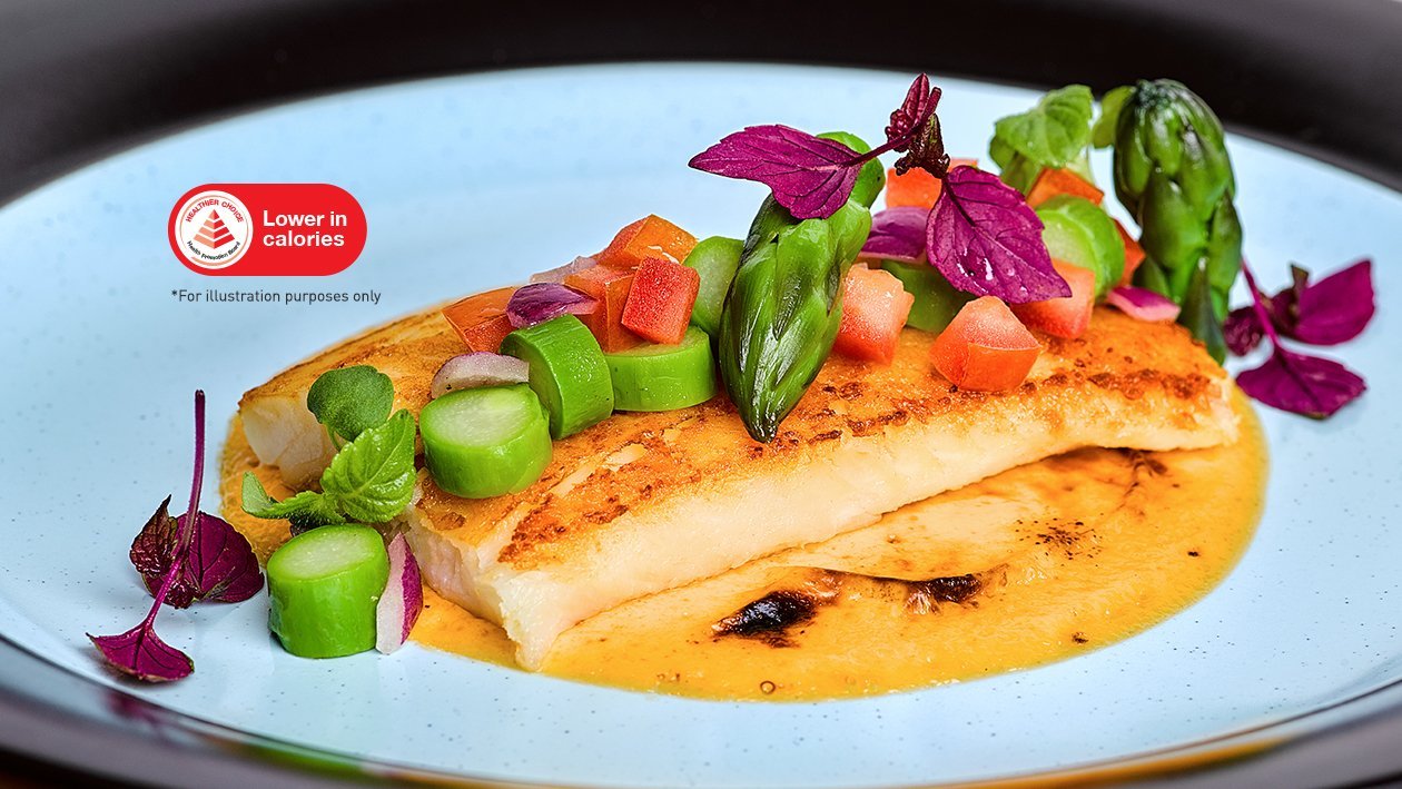 Sole Fillet with Grilled Thousand Island Sabayon – - Recipe