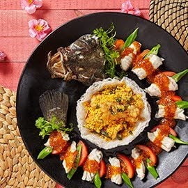 Double Fish in Crispy Basket