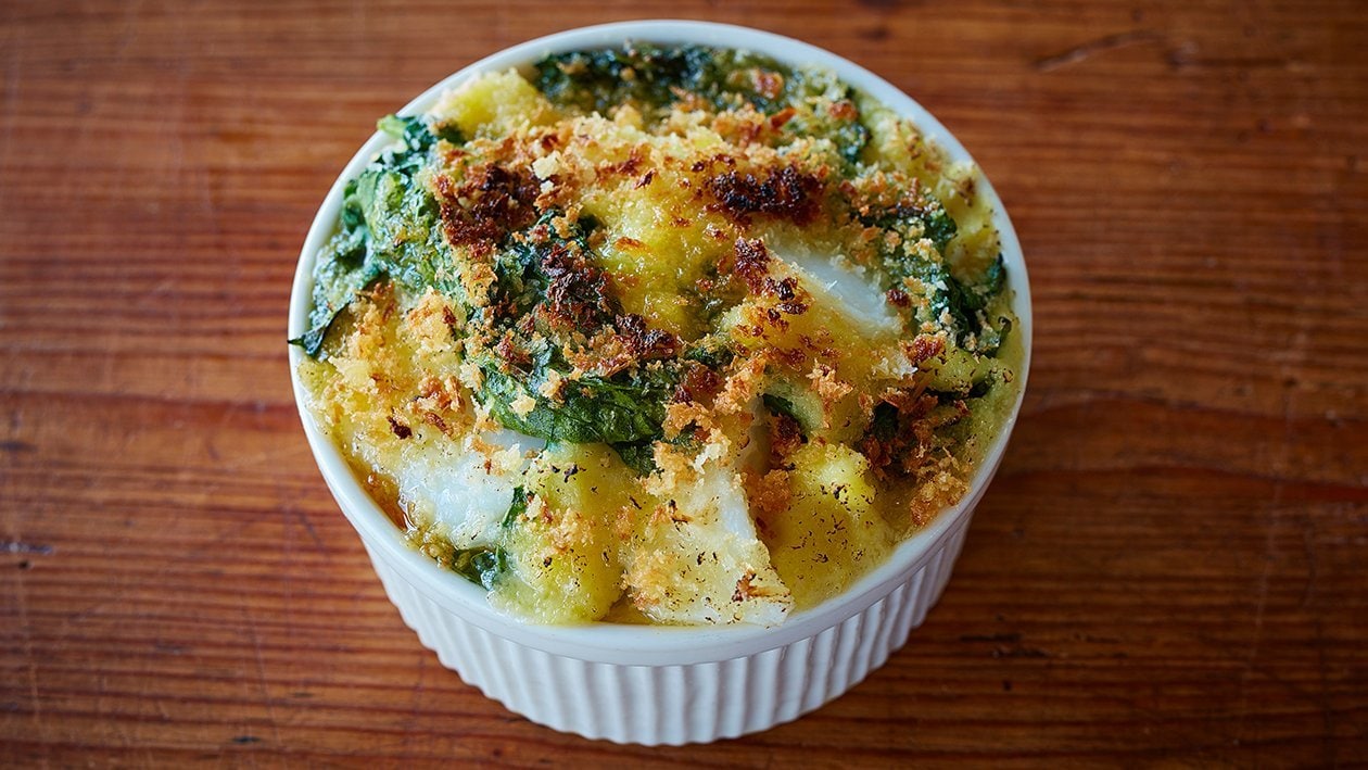 Brandade with Cod and Spinach – - Recipe Brandade with Cod and Spinach – - Recipe