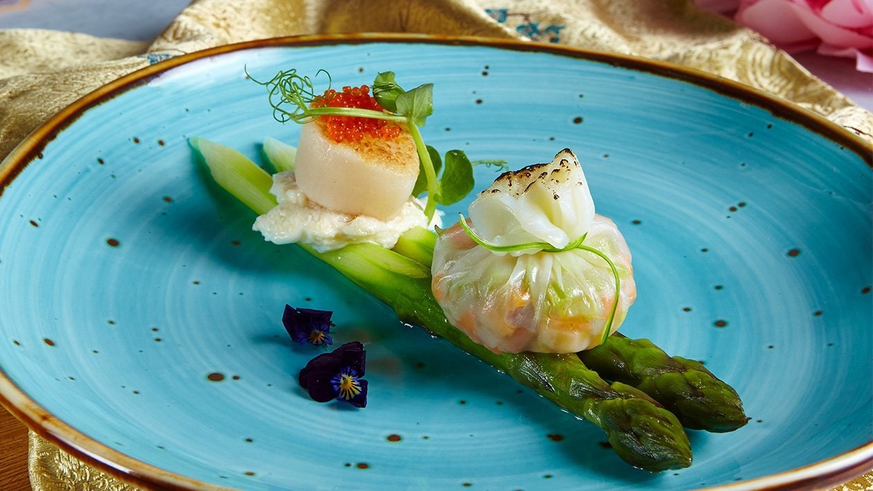 “Pomegranate” Scallop Ball – - Recipe