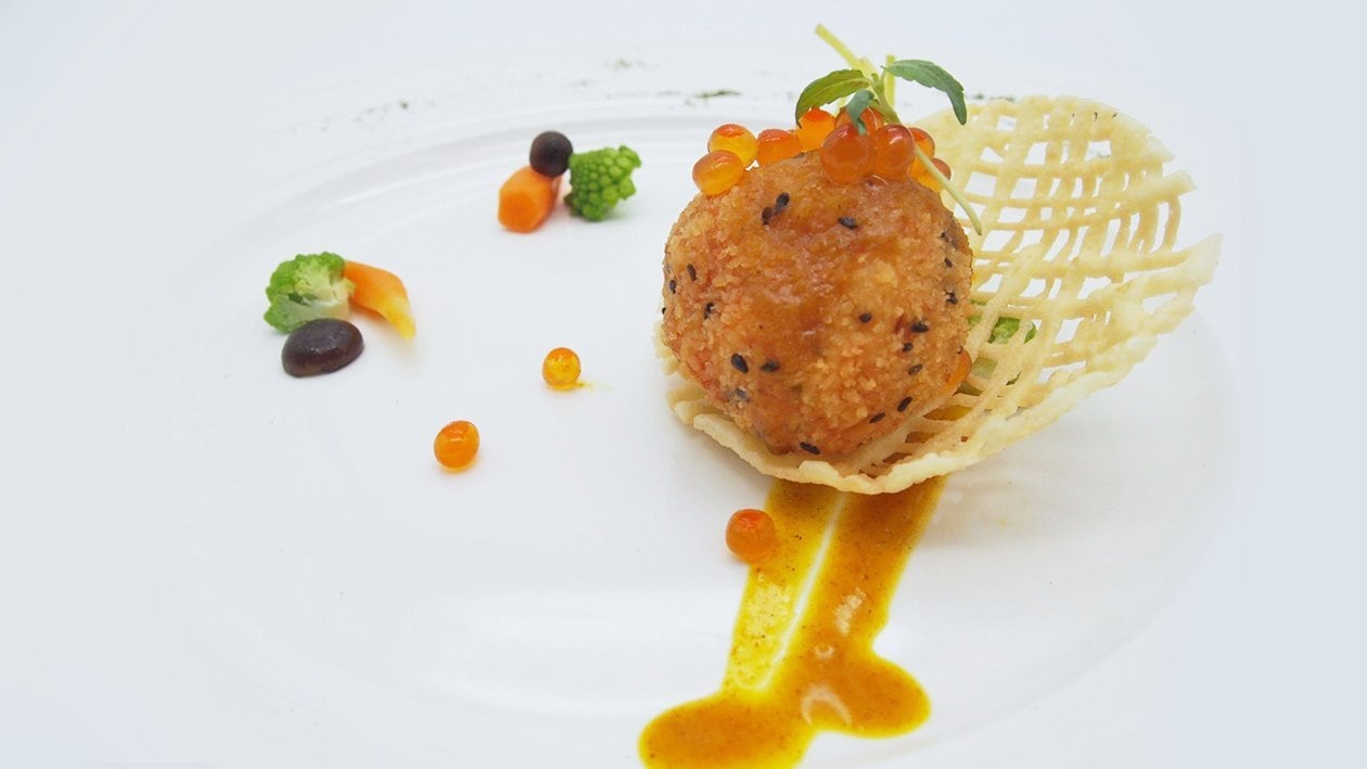 Deep Fried Crispy Scallop with Golden Superior Sauce – - Recipe