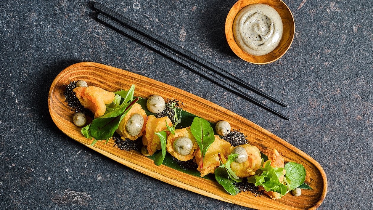 Deep Fried Prawn with Black Sesame Sauce – - Recipe Deep Fried Prawn with Black Sesame Sauce – - Recipe