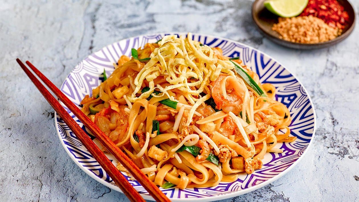 Stir Fried Pad Thai Noodles