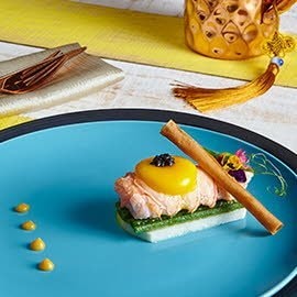 Lobster with Salted Egg Golden Lava