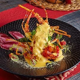 Baked Lobster in Creamy Curry