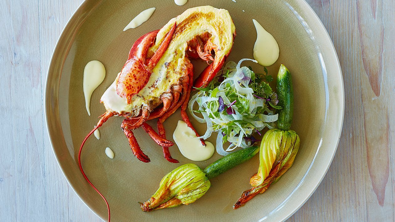Lobster Gratin Hollandaise – - Recipe