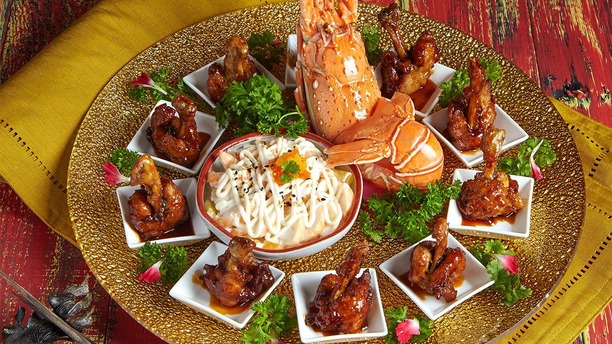 Double Happiness Appetizer Platter – - Recipe
