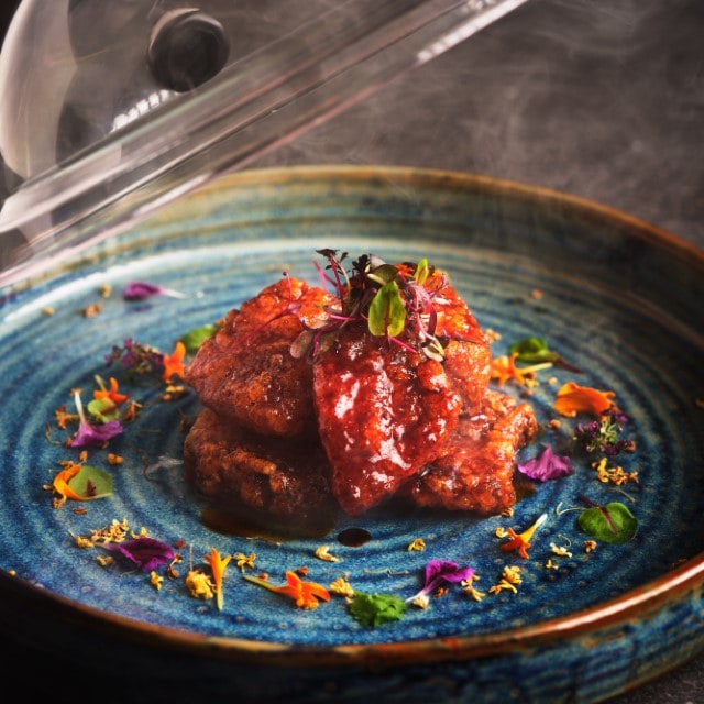 Osmanthus Smoked Honey Glazed Cod