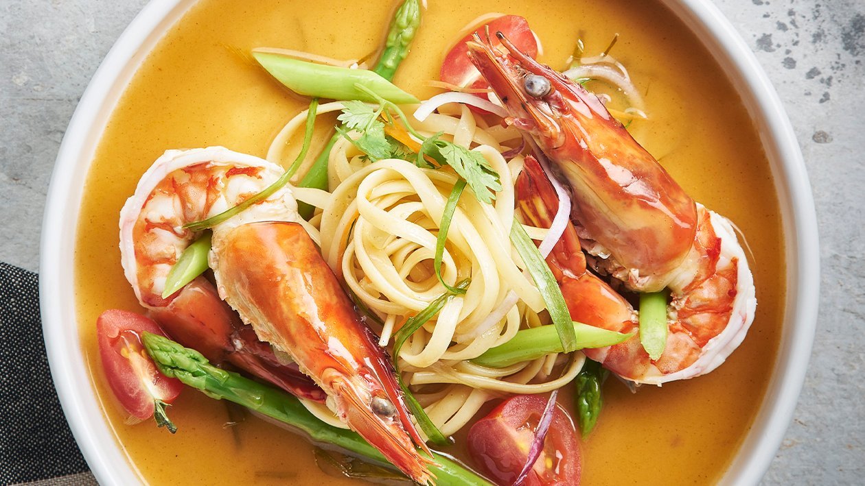 亚洲风味奶香冬炎意大利面 – - 食谱 亚洲风味奶香冬炎意大利面 – - 食谱