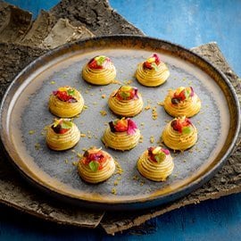 Hae Bee Hiam Pasta Timbale