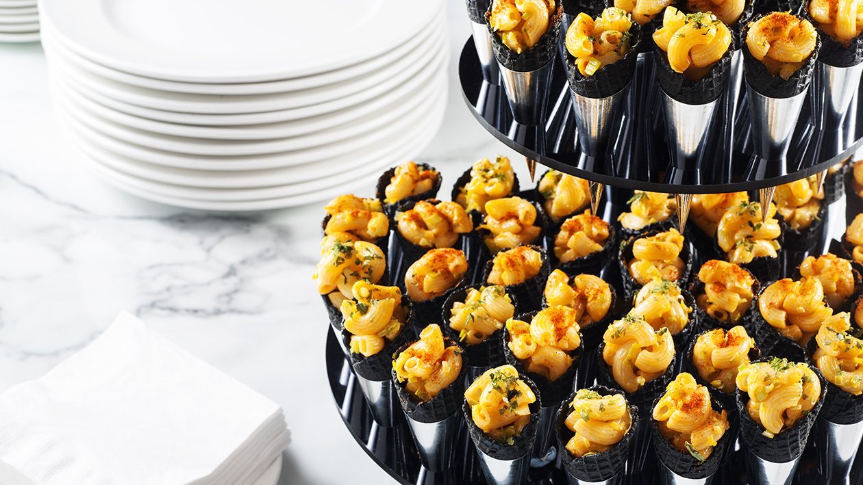 Macaroni and Cheese in Charcoal Cone – - Recipe Macaroni and Cheese in Charcoal Cone – - Recipe