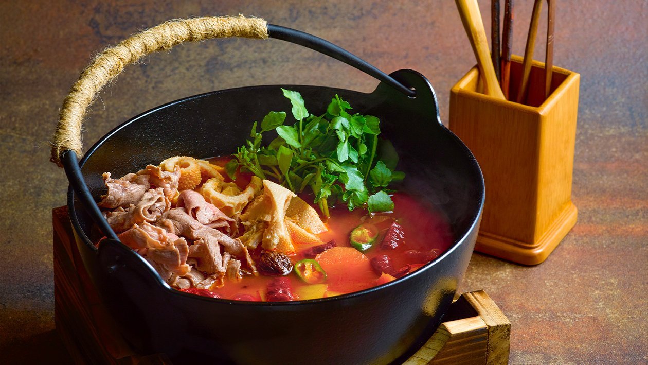 Tamarind Spiced Tomato Shabu Shabu – - Recipe