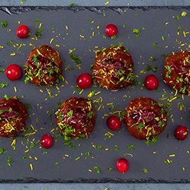 Cranberry BBQ Beef Meatballs