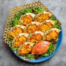 Baked Cheese Crab Rice