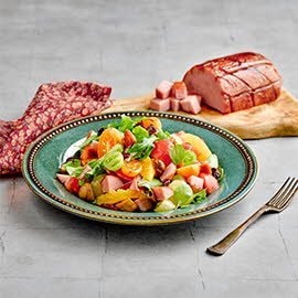 Maple Tamarind Glazed Ham Salad