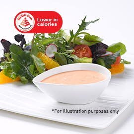 Mesclun Greens with Sweet Italian Dressing