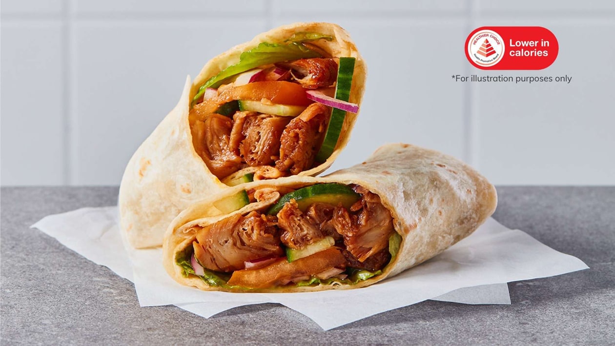 Tex-Mex NoChicken Wrap – - Recipe