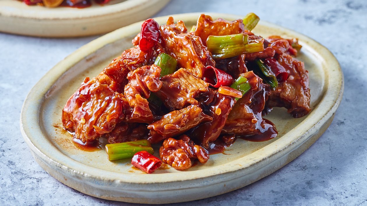 Stir-Fry Kung Po NoChicken – - Recipe