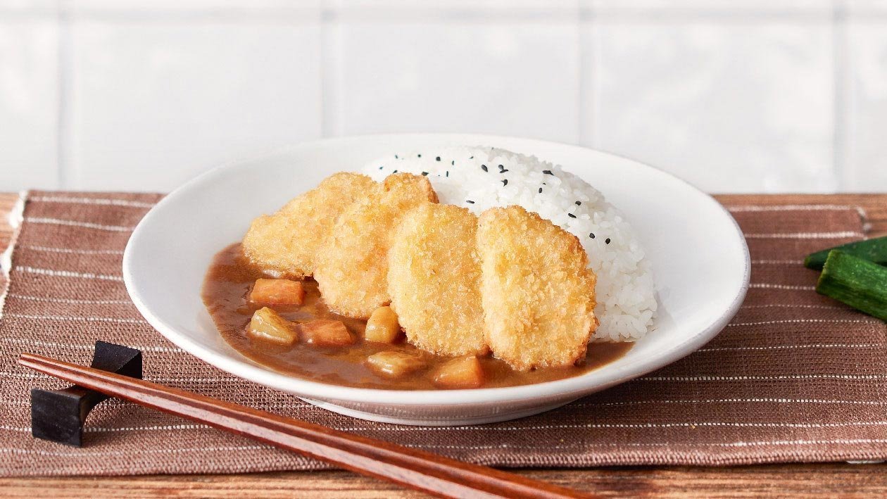 Japanese Curry and Fried NoChicken with Rice – - Recipe