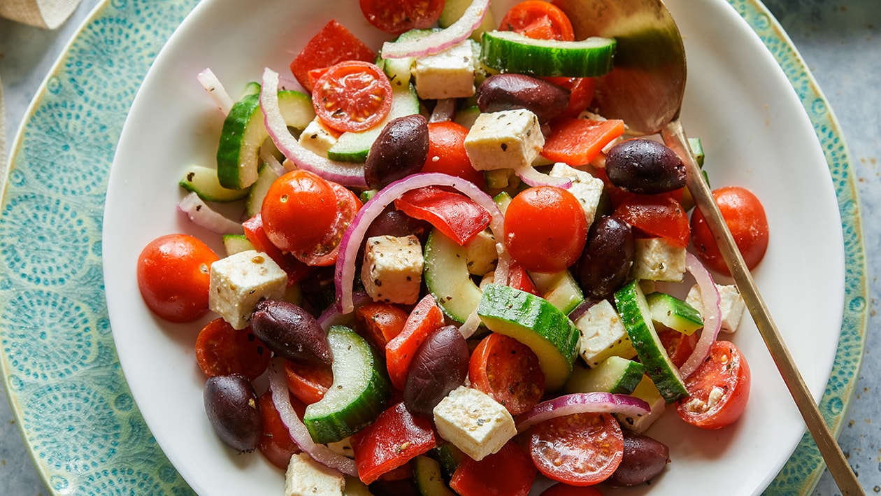 Chickpea and Charred Corn Salad with Bell Peppers in Miso Ponzu Dressing – - Recipe