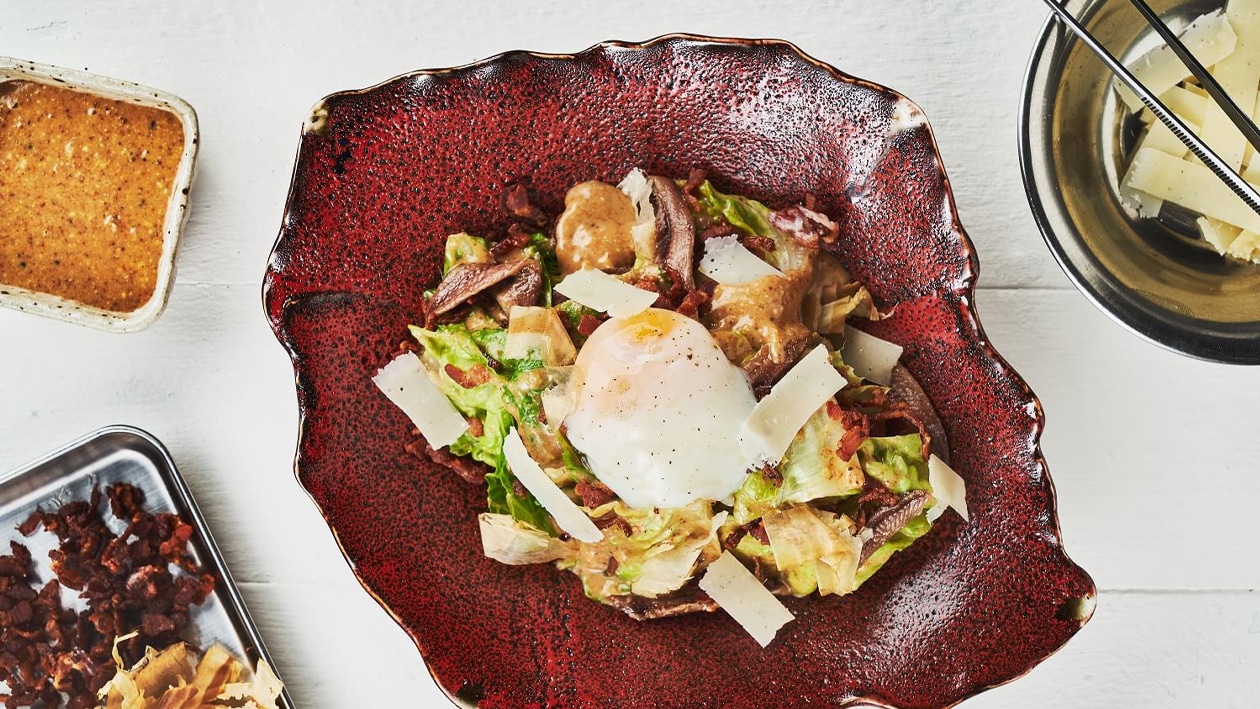 Wafu Caesar Salad – - Recipe