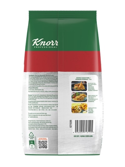 Knorr Golden Salted Egg Powder 800g - Knorr Golden Salted Egg is a versatile ingredient for creating endless innovative salted egg dishes.