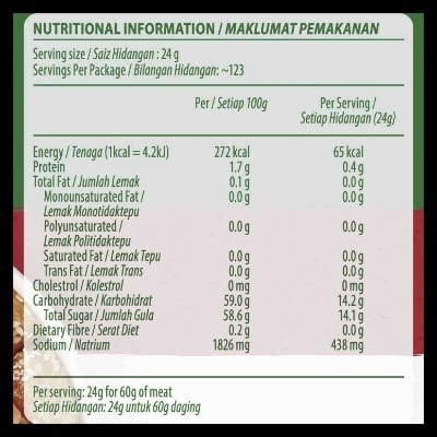 Knorr Professional Rock Sugar Honey Sauce 2.95kg - Knorr Rock Sugar Honey Sauce consistently delivers superior coating with a long lasting sheen. 