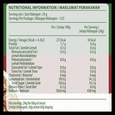 Knorr Rock Sugar Honey Sauce 3kg - Knorr Rock Sugar Honey Sauce consistently delivers superior coating with a long lasting sheen. 