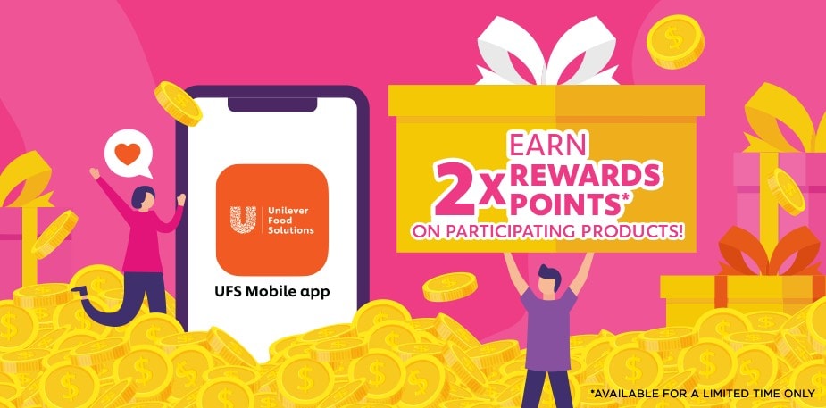Earn and Redeem Rewards with UFS MOBILE APP