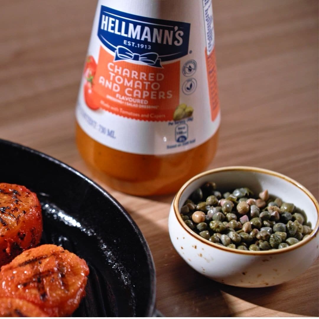 Hellmann’s Charred Tomato and Capers Dressing Hellmann’s Charred Tomato and Capers Dressing