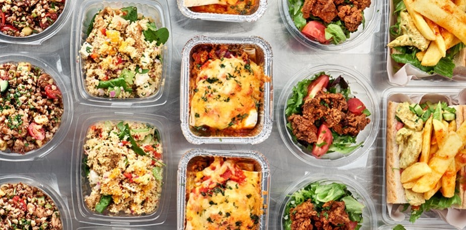 Home delivery top of food