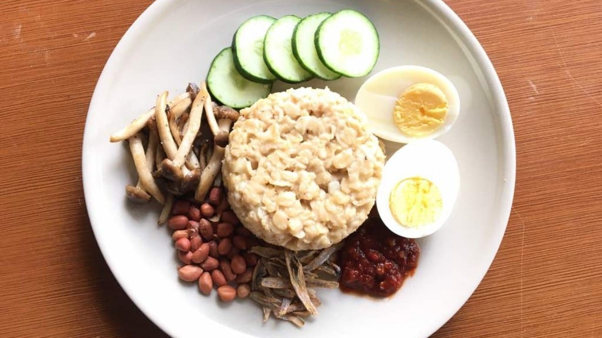 Oatmeal Nasi Lemak