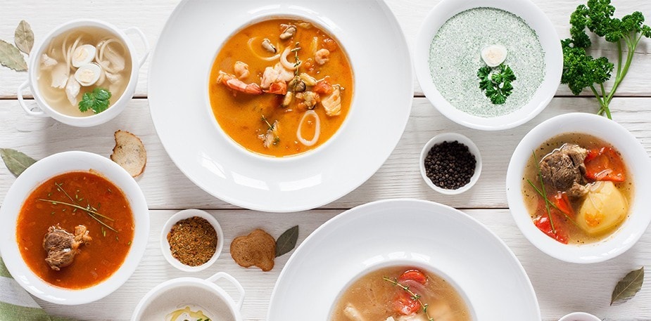 The History and Classification of Soups