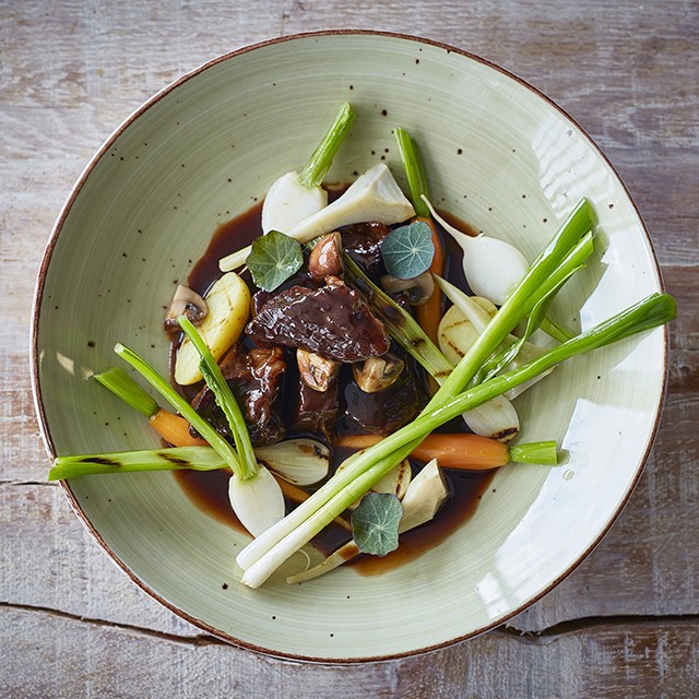 Beef Bourguignon with Dark Chocolate