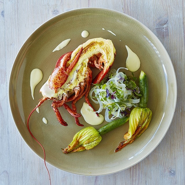 Lobster Gratin Hollandaise