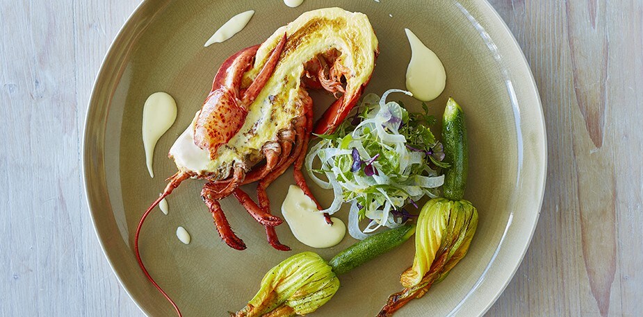 Lobster Gratin Hollandaise
