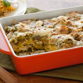 Roast Chicken Enchilada Suizas Stacked Casserole Roast Chicken Enchilada Suizas Stacked Casserole