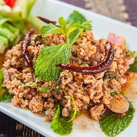 Thai Minced Chicken Lettuce Cups Thai Minced Chicken Lettuce Cups
