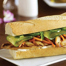 Asian Chicken Sandwich Asian Chicken Sandwich
